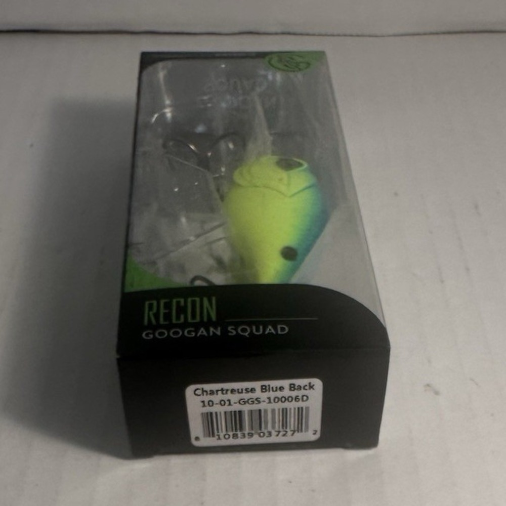 Googan Squad Recon Medium Diving Crankbait Chartreuse Blue 2.75in 5/8oz